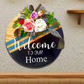 Welcome to Our Home - Classic Wooden Wall Decor