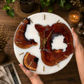 Royal Wood & Resin Theme Classic Wall Clock