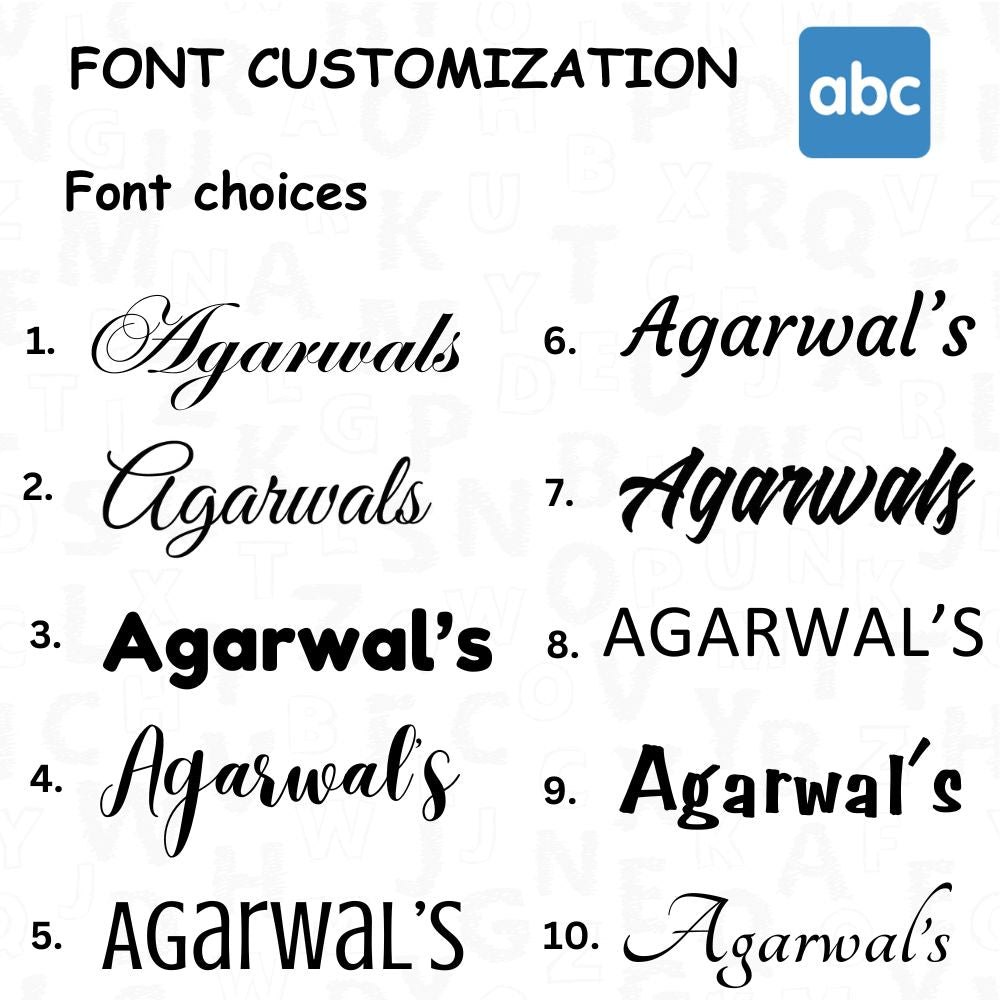 Beach Theme Resin & Acrylic Name Plate for House Entrance, Flat, Bungalow (Shells & Waves)